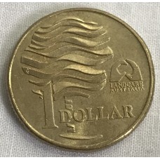 AUSTRALIA 1993 . ONE 1 DOLLAR COIN . LANDCARE
